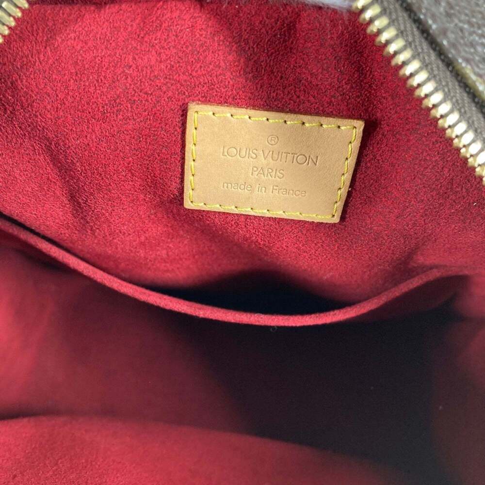 LOUIS VUITTON Brown Monogram Canvas Tote Bag - Picture 14 of 16